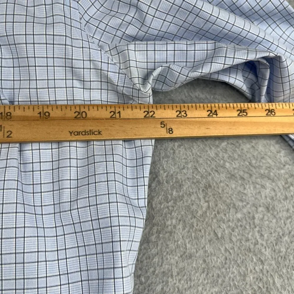 Banana Republic Non Iron Shirt Button Up Long Sleeve Slim Mens Large